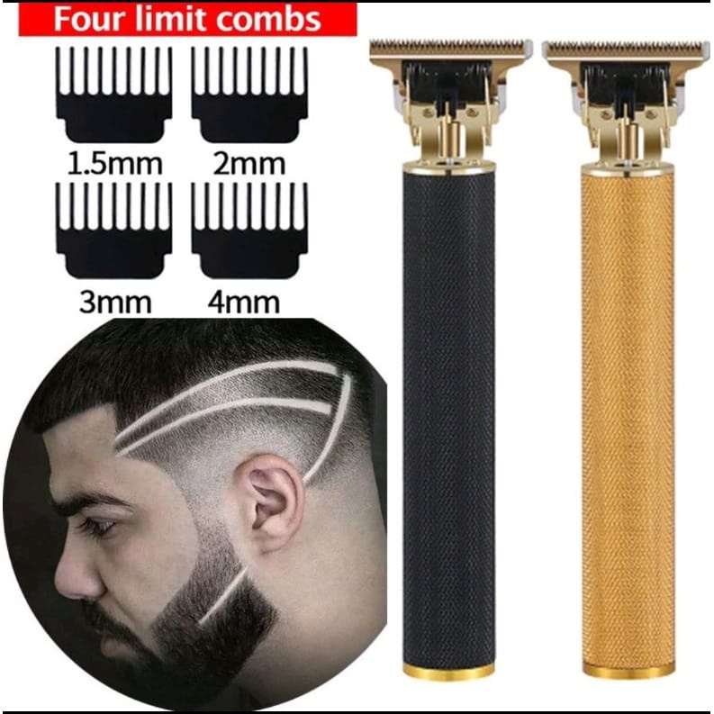 Alat Cukur Rambut Jenggot Kumis KEMEI KM 1971 Elektrik Dapat Di isi Ulang Tanpa Kabel - Hair Clipper Professional Barber Trimmer