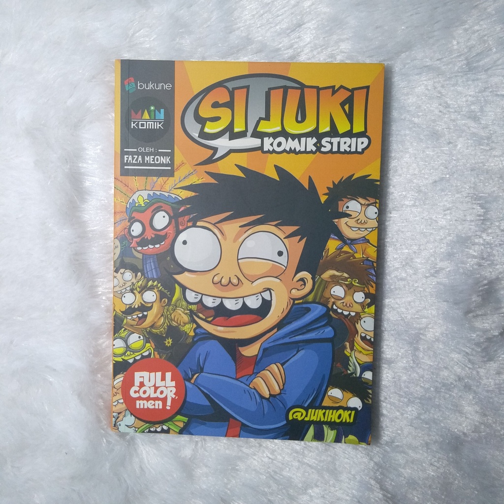 KOMIK STRIP SI JUKI FULL COLOR KOMIK LUCU PRELOVED
