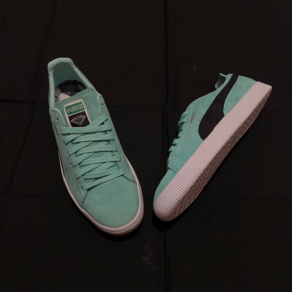 Endarfootwear - Puma Clyde Diamond Supply Aruba Blue