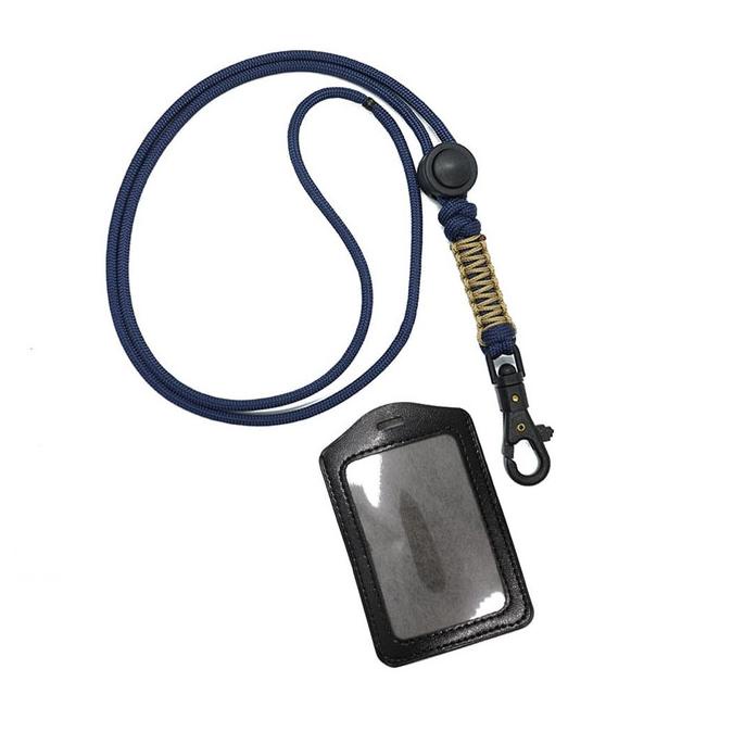 

BISA BAYAR DITEMPAT Paracord Lanyard / ID Card Holder / Gantungan Kartu Custom #02 NEW Kode 759