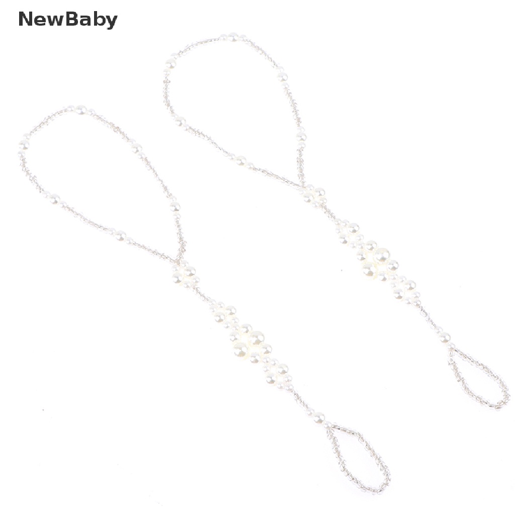 Newbaby Gelang Kaki Mutiara Imitasi Untuk Wanita