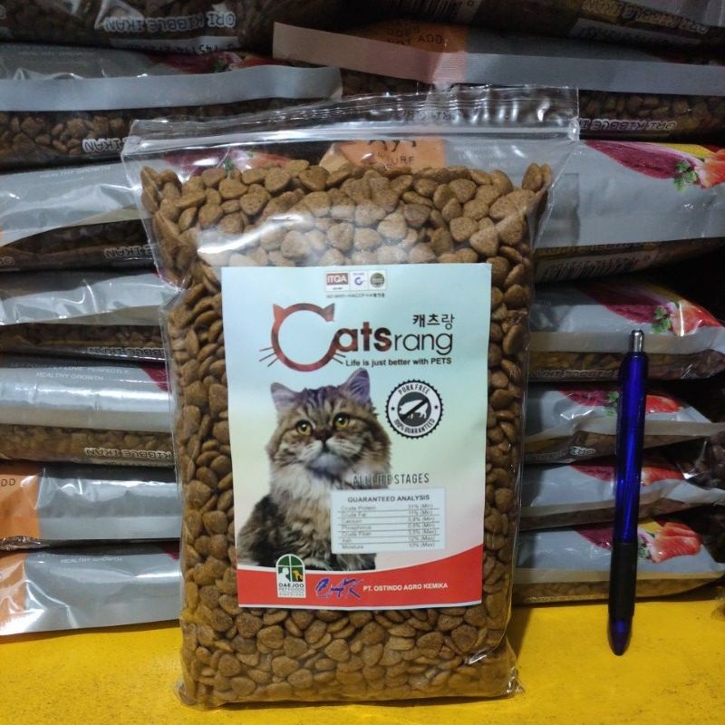 Catsrang All Stage Dry Cat Food 3kg Makanan Kucing Semua Tahapan