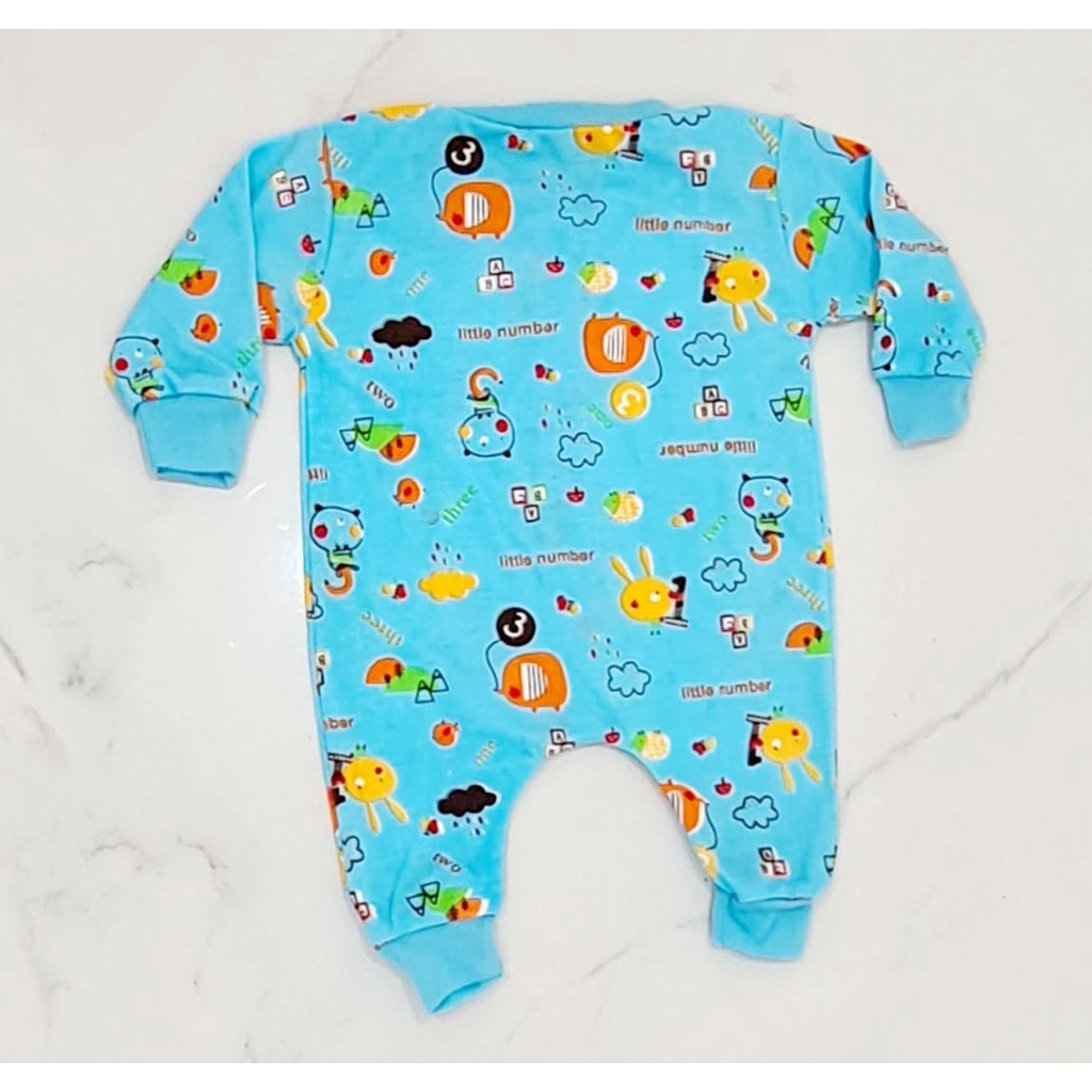 Sleepsuit atau Jumper Panjang buka kaki BB-41 untuk bayi newborn baru lahir bodysuit