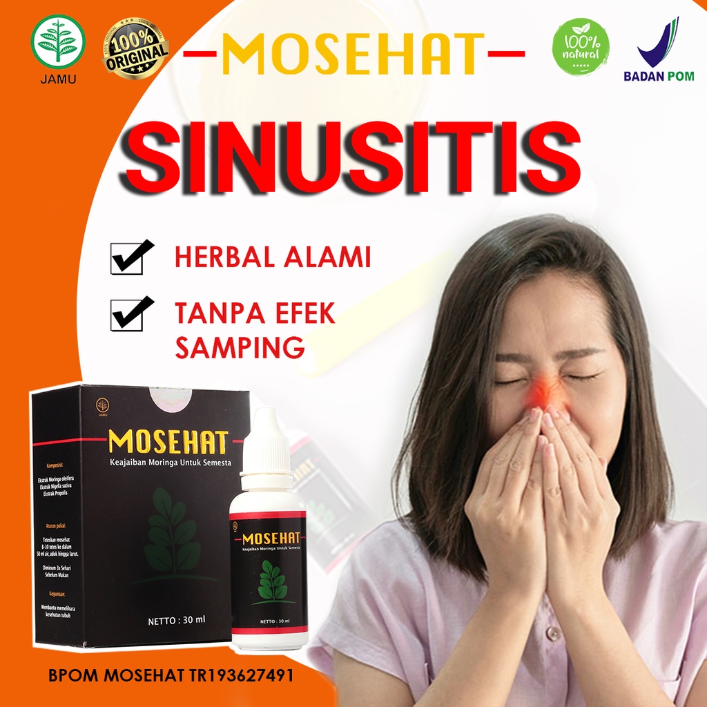 Obat Mosehat Polip Hidung/Sinusitis/Hipertensi/Liver/Diabetes