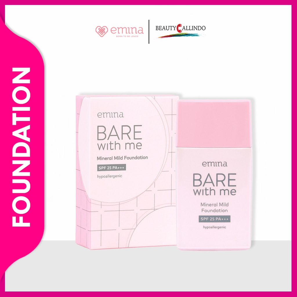 Emina Bare With Me Minera Mild Foundation