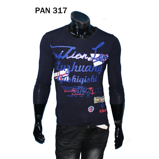 Kaos Fashion Lengan Panjang Bahan Spendek - PAN 317