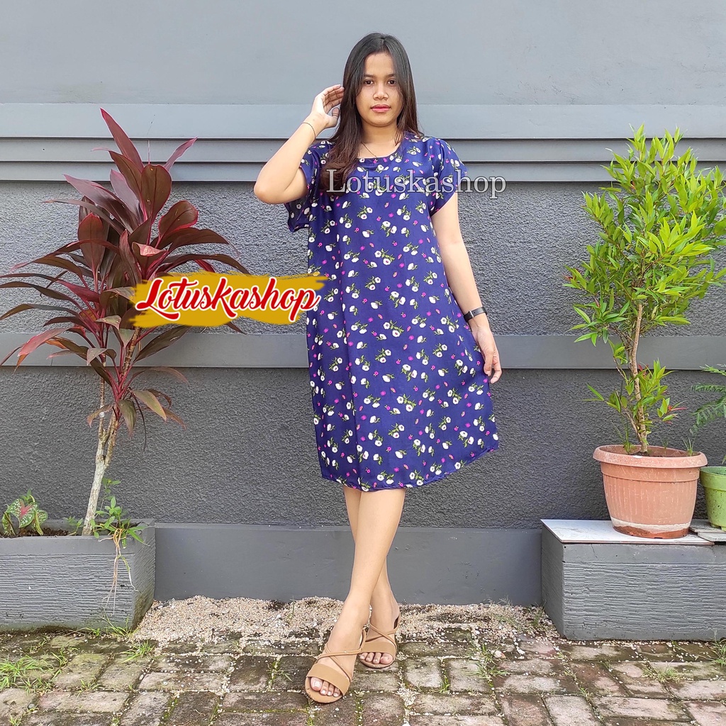 Daster Bali Arnium-Narmia Navy