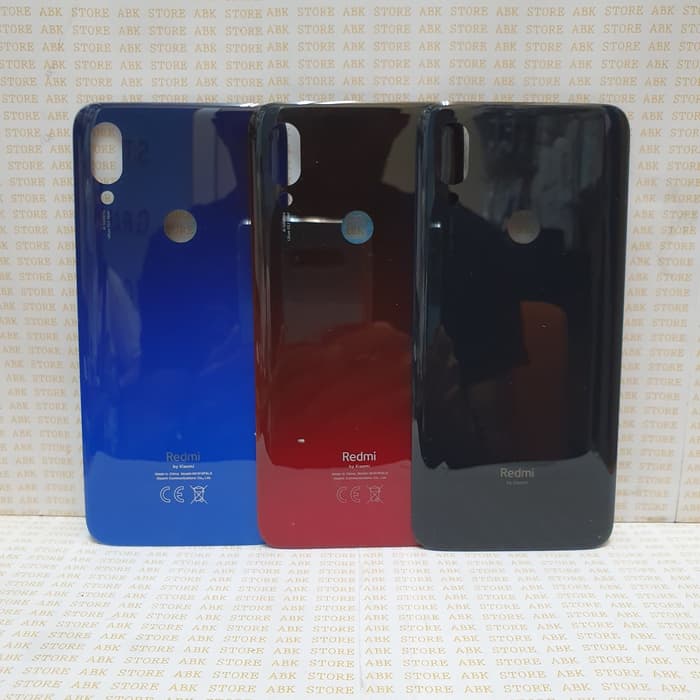 Backdoor Backcover Tutup belakang Back Casing Xiaomi Redmi 7 Original - Biru