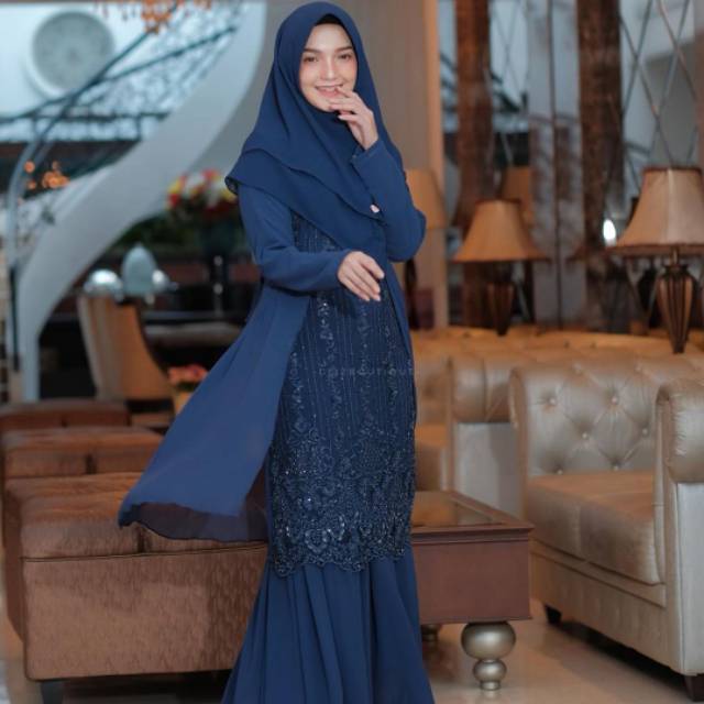 Sarah Dress (Ori) by glizhijab (Dress Only)