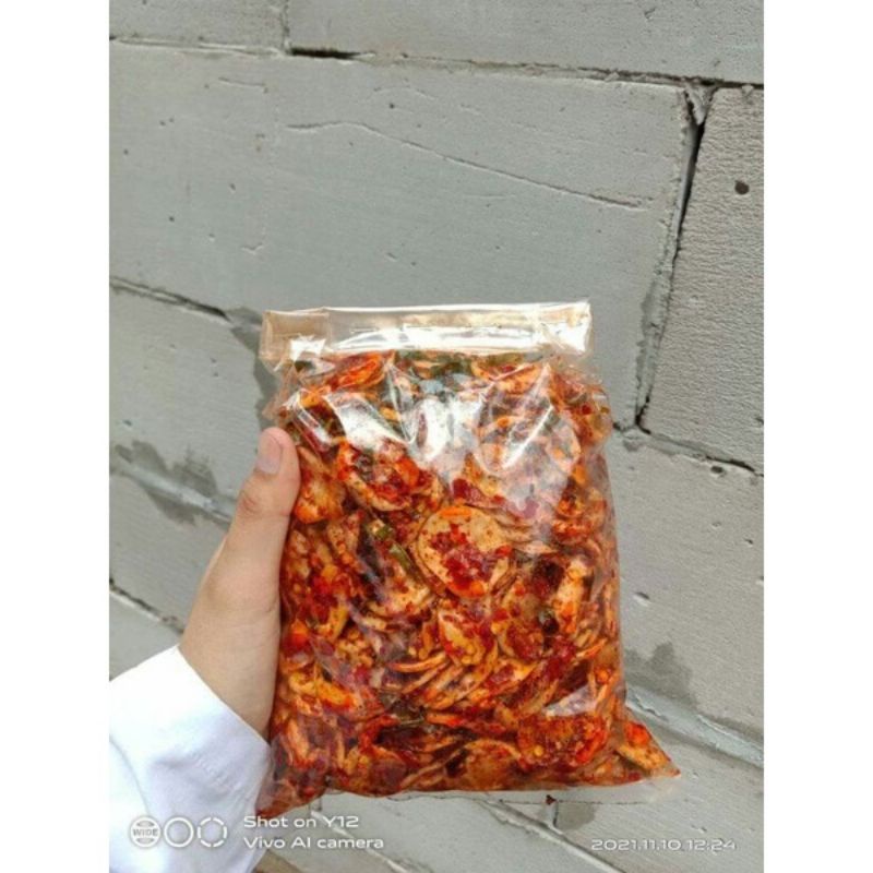 

(500gr) Seblak Kerupuk Daun Jeruk isi 500 gram Kerupuk Bantet Kerupuk seblak kering Bawang