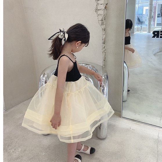 babyfit MASSARI dress tanktop anak perempuan dengan rok tutu organza import sc-820