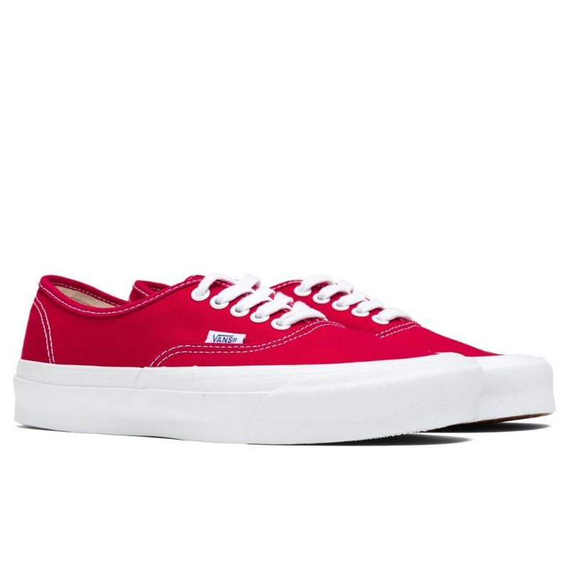 #saleenak Vans Vault Authentic OG LX Red Chili Original Resmi Navya