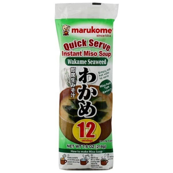 

f0fbfe00 Makanan Instan Marukome Sokuseki Nama Misoshiru Wakame 216Gr Intan Sup Ds1Gk