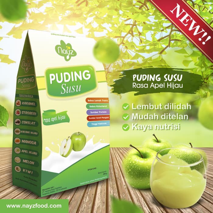 Nayz - Puding Susu Bubuk 200g