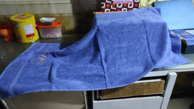 Fast Po Hamper Handuk Custom Nama Hadiah Pernikahan Seserahan Fleca Deluxe 50x100 Cm Giftbox