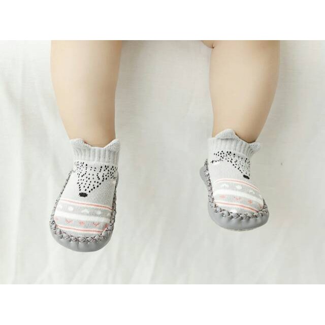 [1KG 37PCS] Babyland Sepatu Anak Bayi / Baby Prewalker Shoes Socks Anti Slip Kaos Kaki Anak Bayi