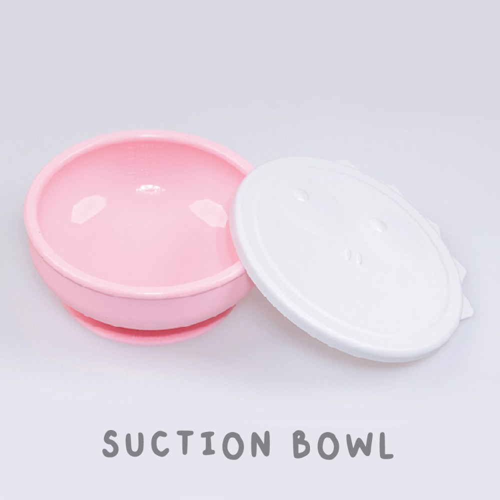 Monee Silicone Suction Bowl 350 ml - Tersedia Pilihan Warna