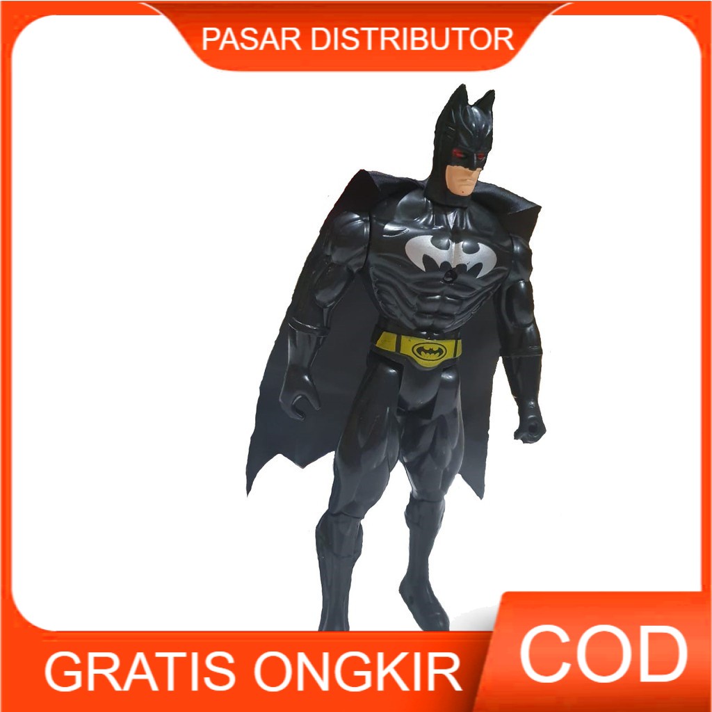 Mainan Anak 16A-2 Set Robot Batman Lampu - Robot Batman - Mainan Anak