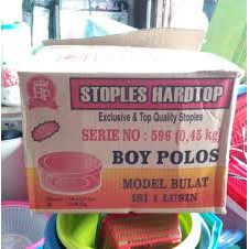 HARDTOP 596 | TOPLES HARDTOP 596 KAPASITAS 450 Gr KUE KERING BULAT STOPLES HARD TOP LIDAH KUCING