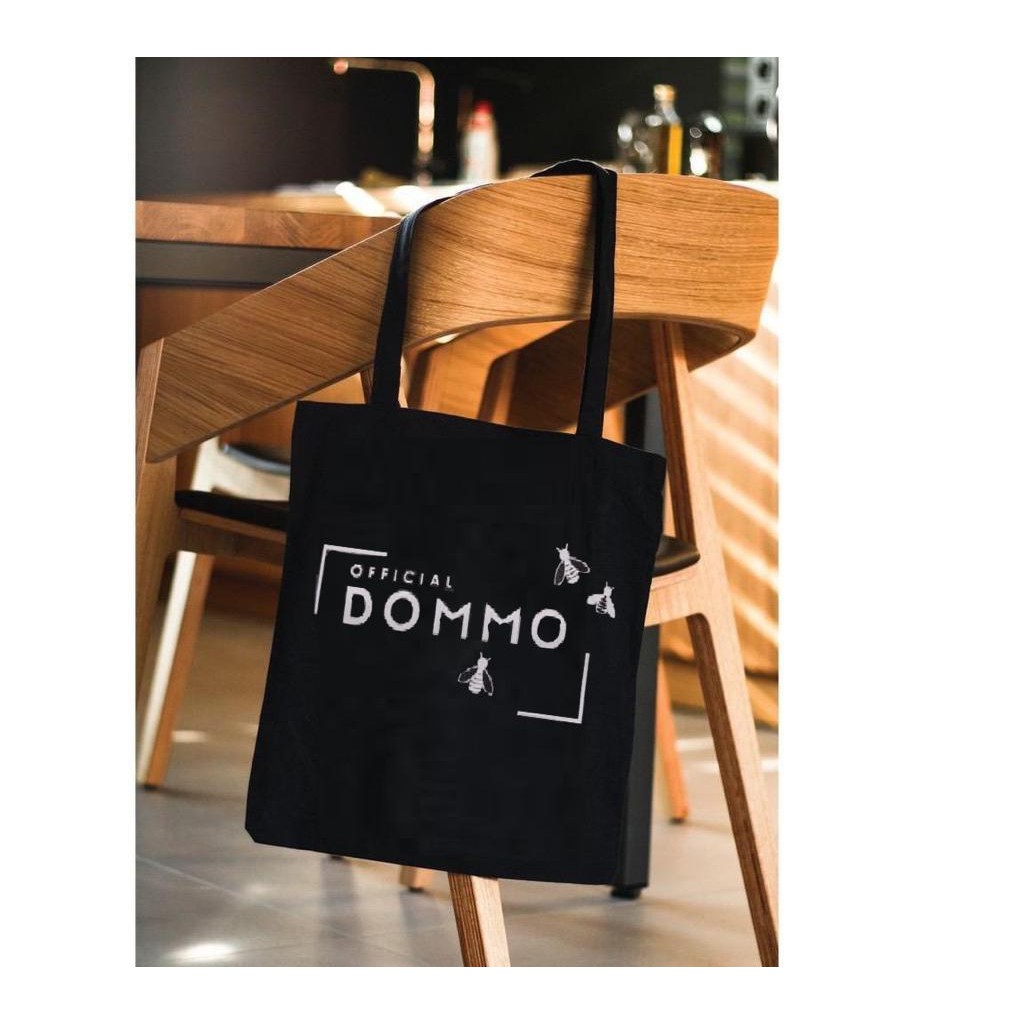 [LOKAL] DOMMO - D1504 Totebag DOMMO ADA RESLETING JAKARTA BISA COD