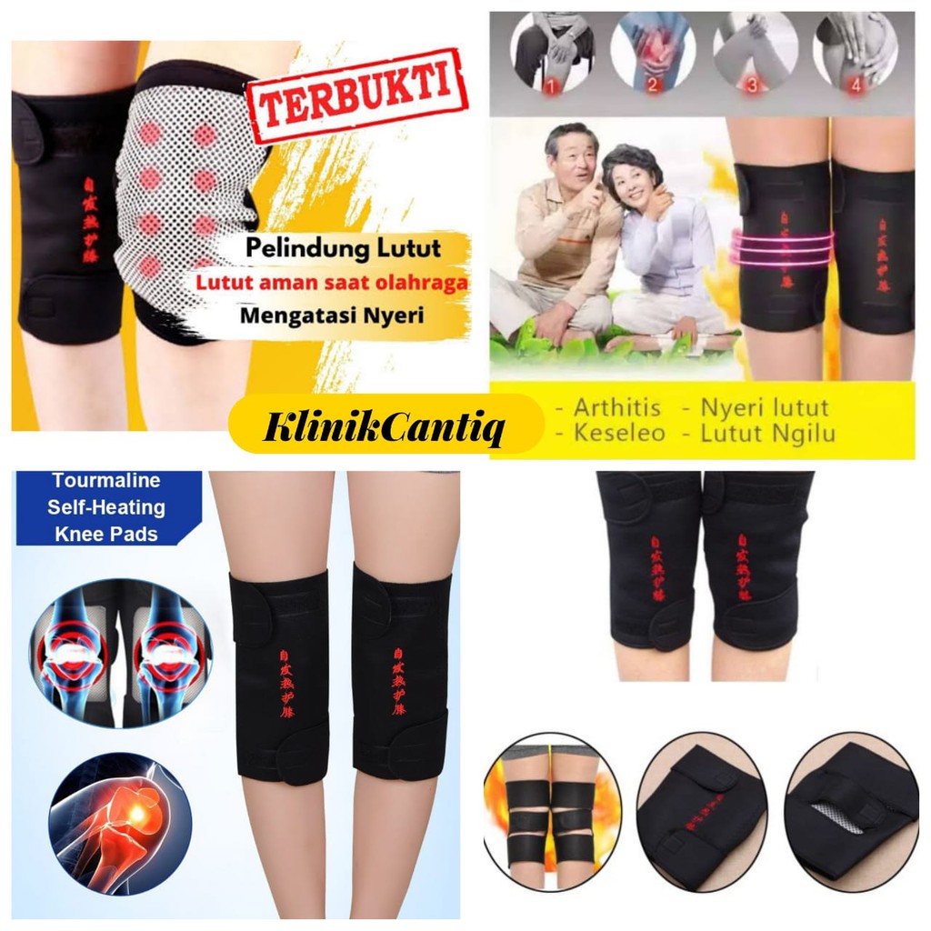 Sabuk Terapi Pemanas Magnetic Kesehatan Theraphy Self Heating Untuk Lutut Pinggang Punggung Dan Leher