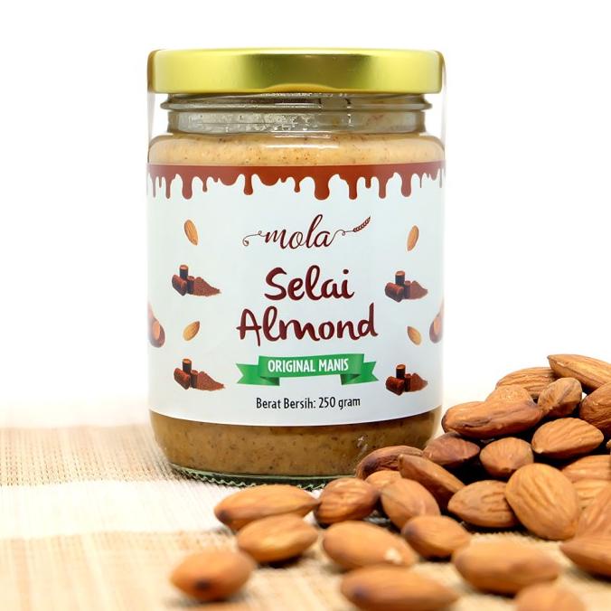 

Big Sale Mola Almond Butter / Selai Almond 100% Natural Big Sale