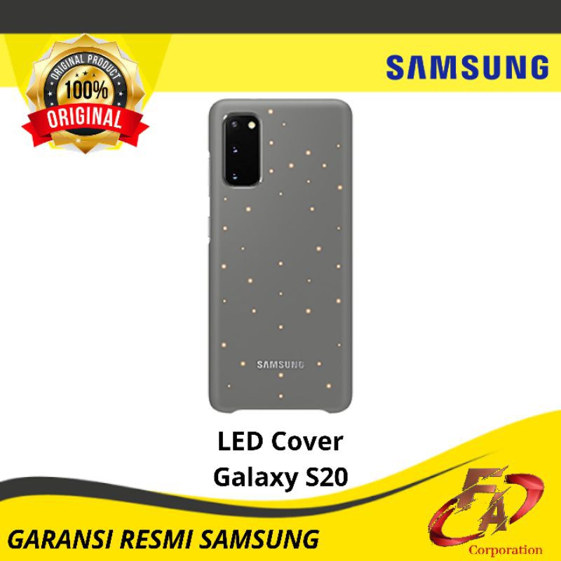 LED Cover Samsung Galaxy S20 - Original Resmi Samsung