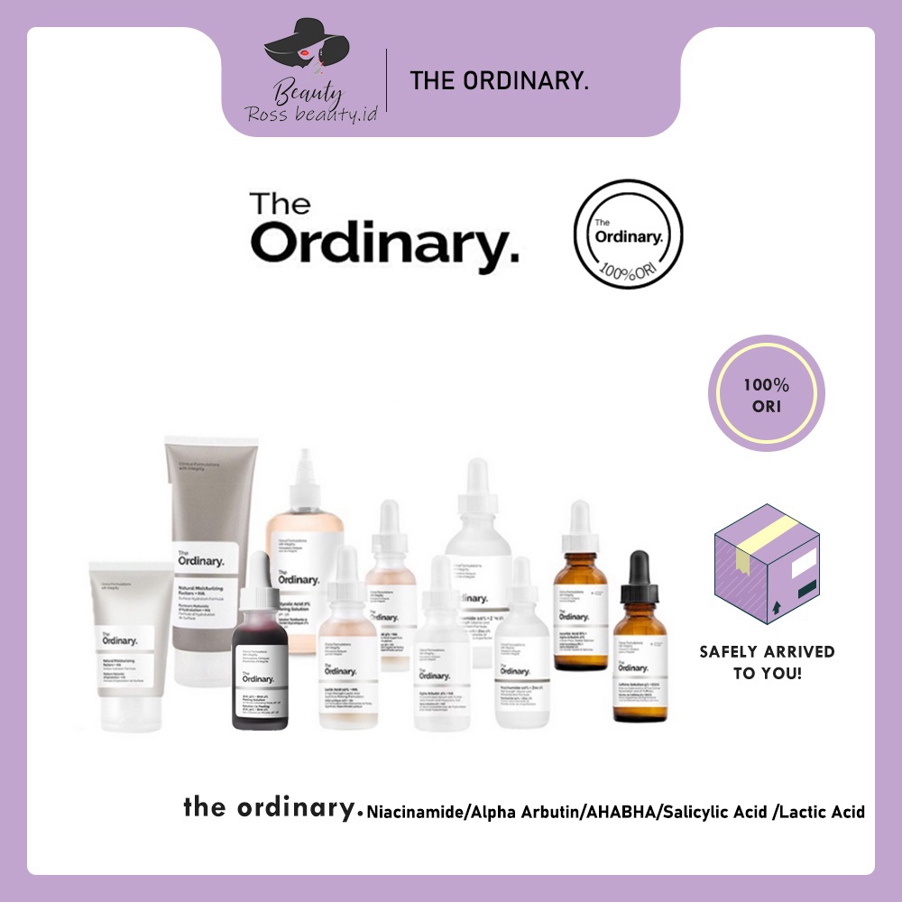 The Ordinary Niacinamide/Alpha Arbutin/Peeling Solution / Salicylic Acid  Serum Wajah Ordinary Serum