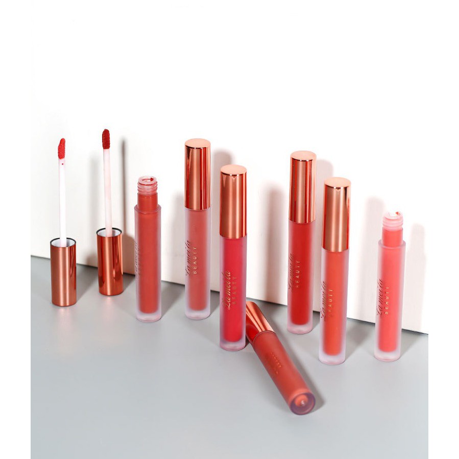 GIRLSNEED77 - LAMEILA 1029 SILKY LIP GLAZE - Lip Gloss Velvet Matte Lipstick Murah Pelembap Bibir Medan Lipcream Lameila Girlsneed GROSIR ECER BERKUALITAS