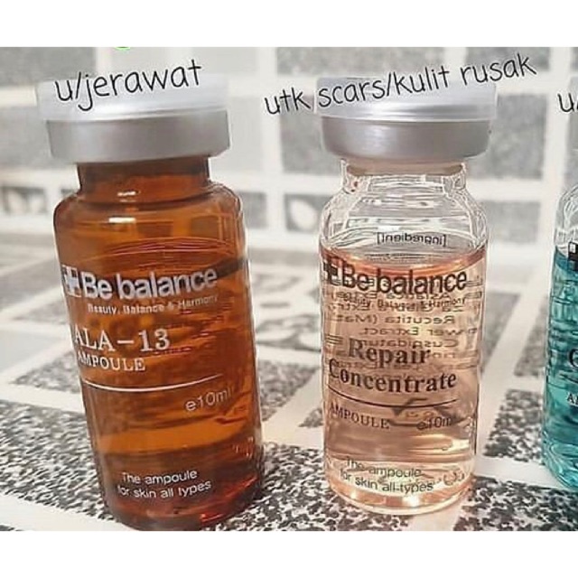 ORIGINAL -  BEBALANCE BRIGHTENING/  REPAIR / ALA jerawat/ matrigen bbglow