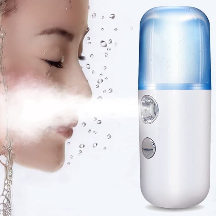 BAROKAH GAMIS Portable Nano Spray Water Facial Cooling Semprotan Air Wajah USB