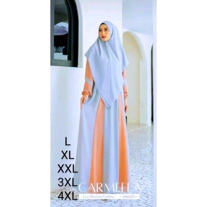 GAMIS SYARI SUPER JUMBO RANIA UP TO LD 140-4