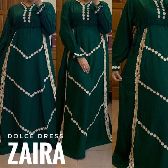 Zaira by Dolce Tangan Panjang Daster Arab/Persia/Turki/India/Maroko