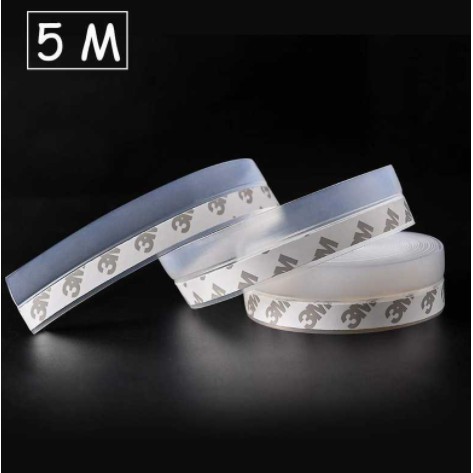 Lis Pintu Seal Strip Door 5M Lakban Karet Flex Rubber Anti Air Rembes Waterproof Murah