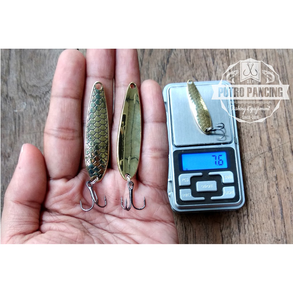 Lure Spoon Kuningan 7.5 Gram