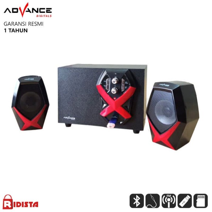 Speaker Advance M180BT Advan Aktif Bluetooth USB Radio - PRO