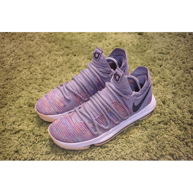 Sepatu Nike kevin durant KD 10 multicolor original bekas murah
