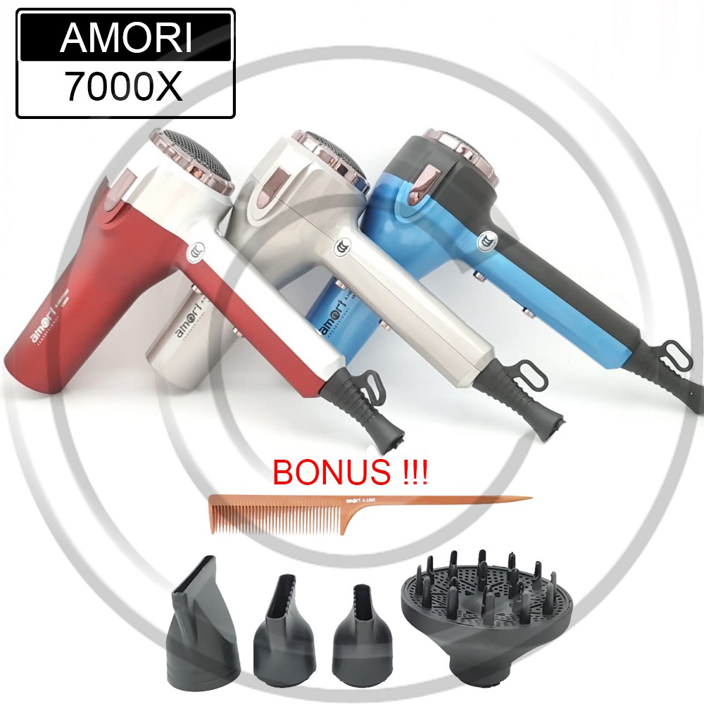 AMORI / HD AMORI-7000X / Hairdryer (Pengering Rambut)