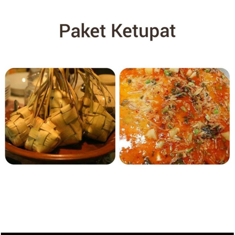 

Paket ketupat lebaran