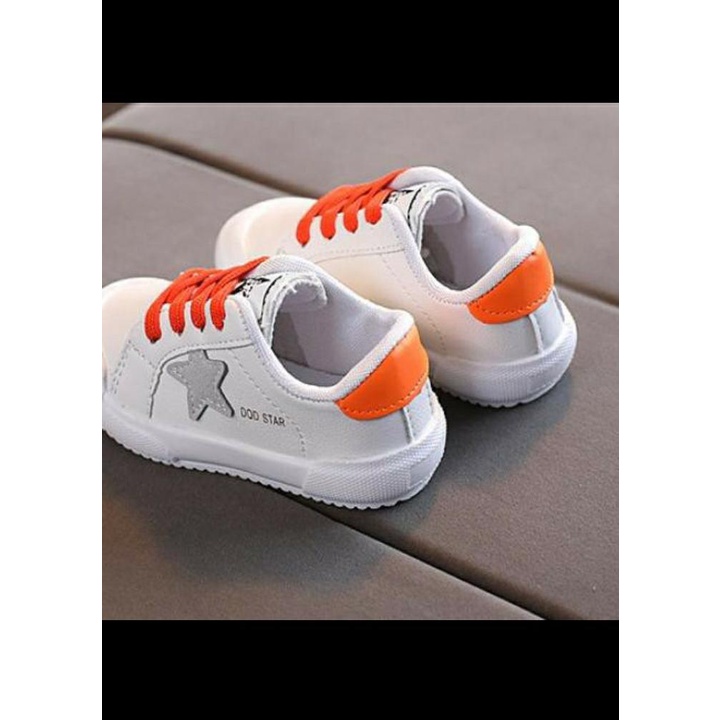 Alas cokoer -Sepatu sneaker anak usia 1 sampai 5 tahun/Sepatu Kets Baby Star