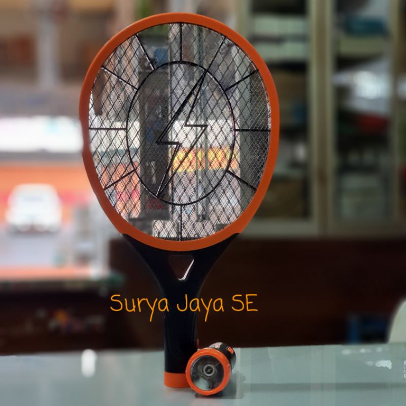 Raket Nyamuk Cas + Senter Sivicom SV-091