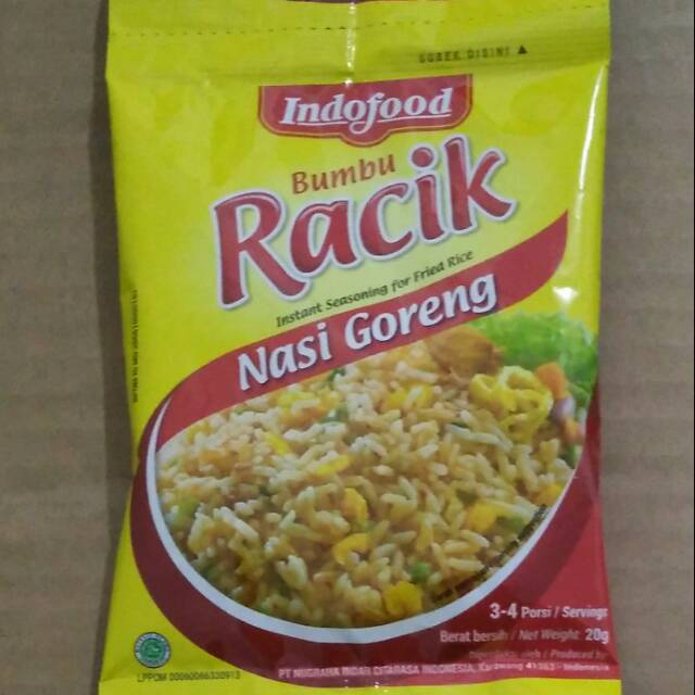 

Bumbu Racik Indofood Nasi Goreng