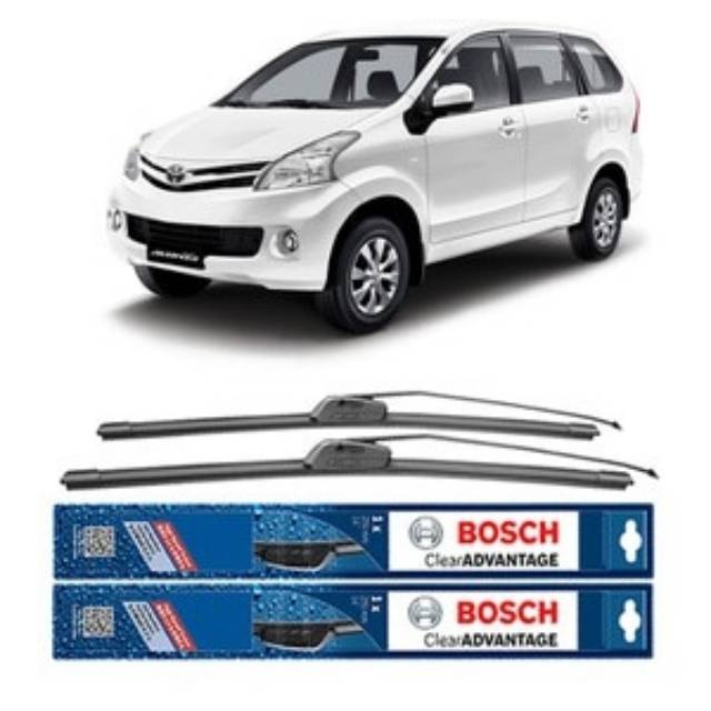 WIPER ALL NEW AVANZA BOSCH 1 SET ISI 2 CLEAR ADVANTAGE 21-16 ORIGINAL BOSCH  TOYOTA GRAND NEW AVANZA