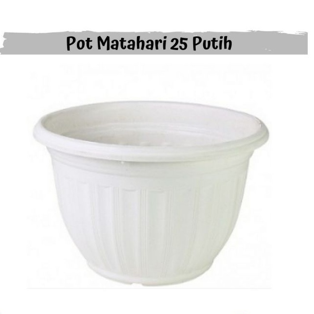 Pot Matahari 25 Hitam / Pot bunga / Pot Tanaman / pot cantik