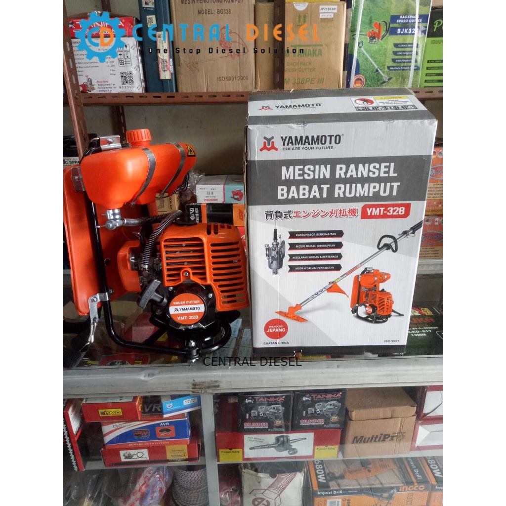 Brushcutter/ Mesin potong Babat rumput Yamamoto YMT-328