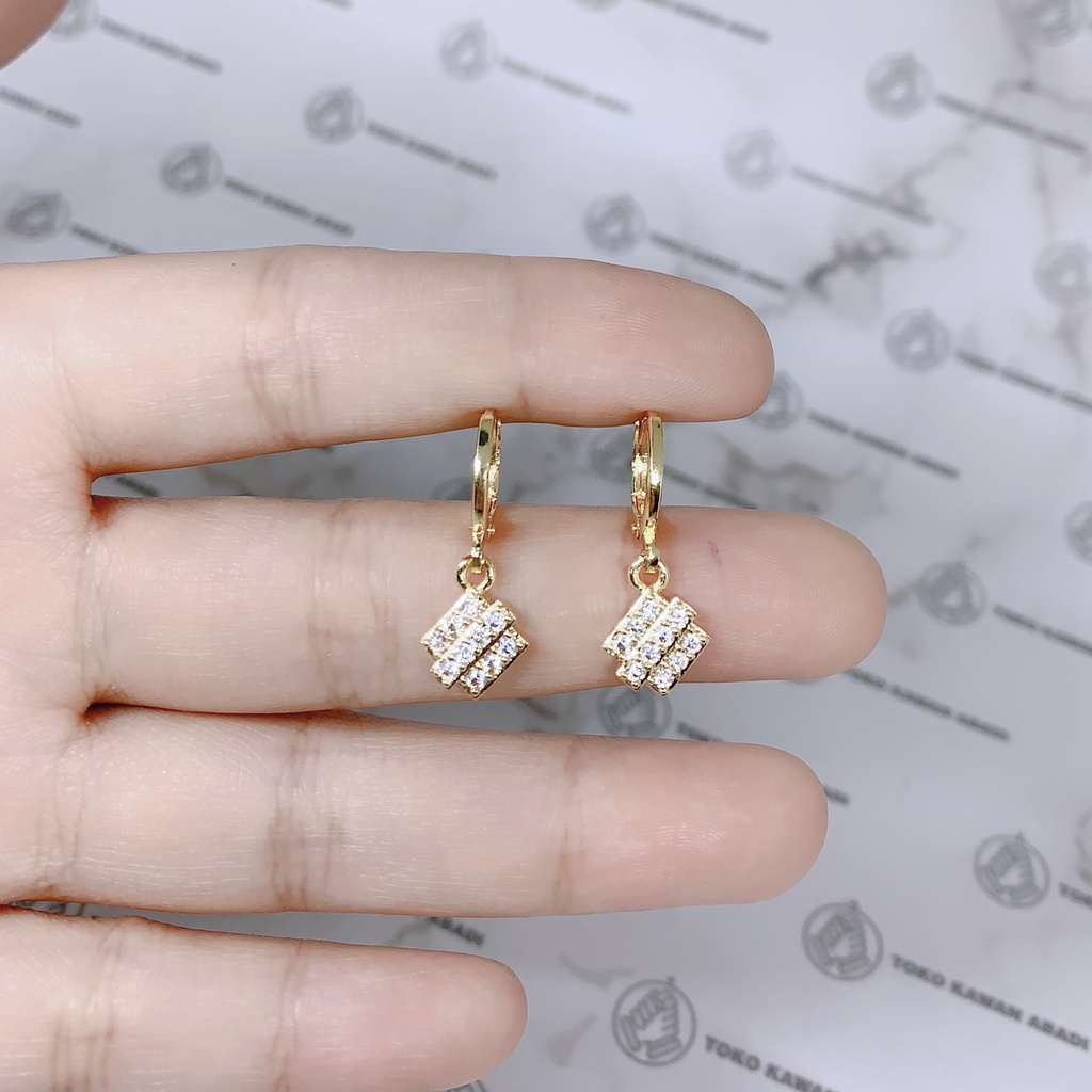 Anting Dewasa Gold Motif Susun *66