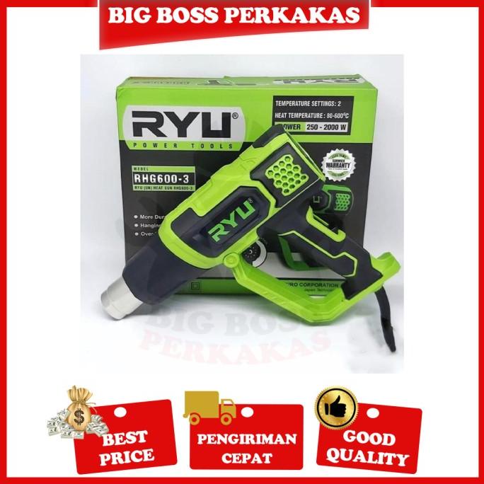 TEKIRO RYU HEAT GUN HOT GUN RYU RHG 600-3 MESIN PEMANAS