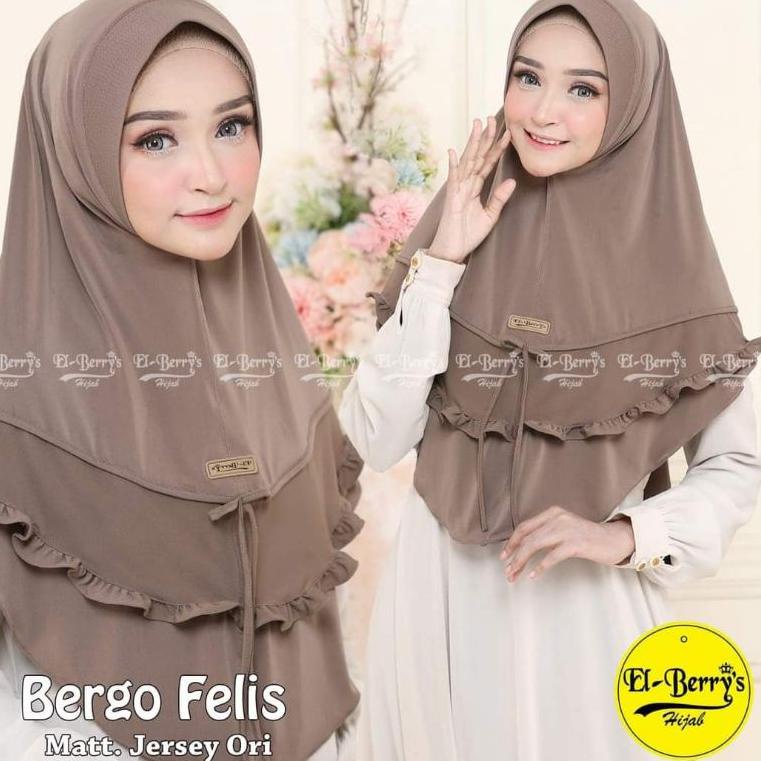 [JBL.26Au22ᴼ] hijab instan FELIS ori by EL-BERRY'S