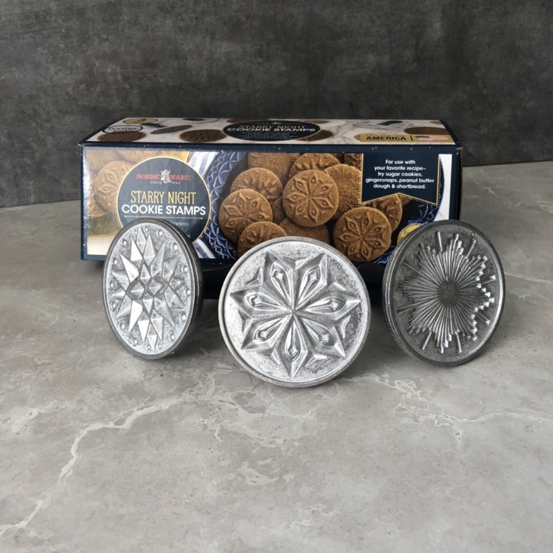 Jual Nordic Ware Cookie Stamp Set Starry Night Shopee Indonesia