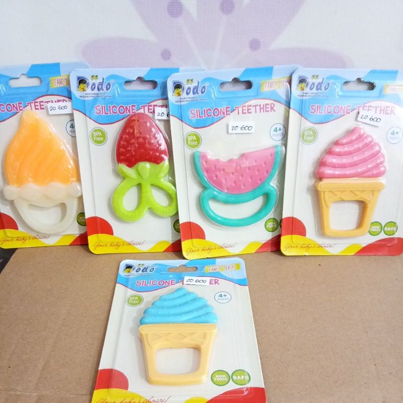 DODO SILICONE TEETHER FANCY SERIES DAC063